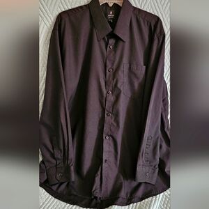 Silver Label Black Mens Dress Shirt
